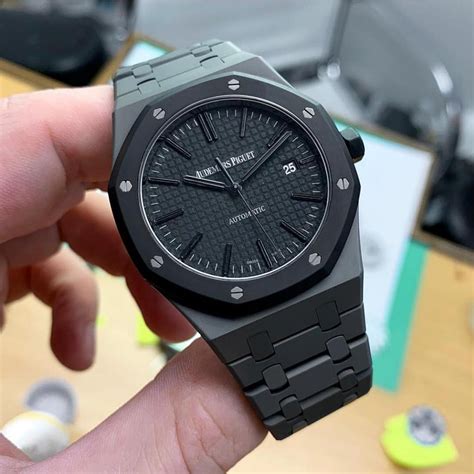 audemars piguet royal oak black edition|Audemars Piguet royal oak precio.